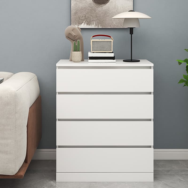 Contemporary Narrow Wood Dresser with Drawers for Living Room thumbnail 6