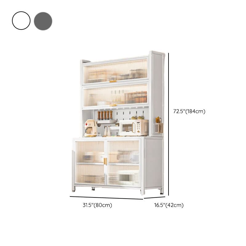 Modern Alloy Kitchen Storage, Alterable Shelf & Functional Storage Cabinet, 4 Doors/3 Doors/5 Doors, Standard thumbnail 15
