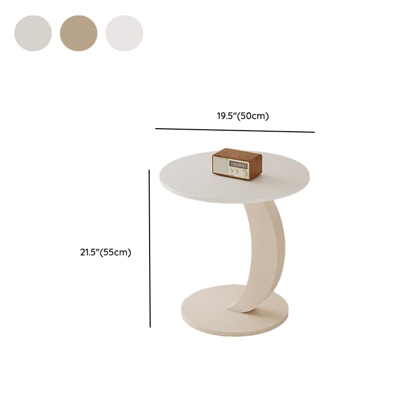 Simple Rock Coffee Table Chalk Scratch-proofed with Oblong/Circular Tabletop & Abstract/Stump Base for Foyer thumbnail 13