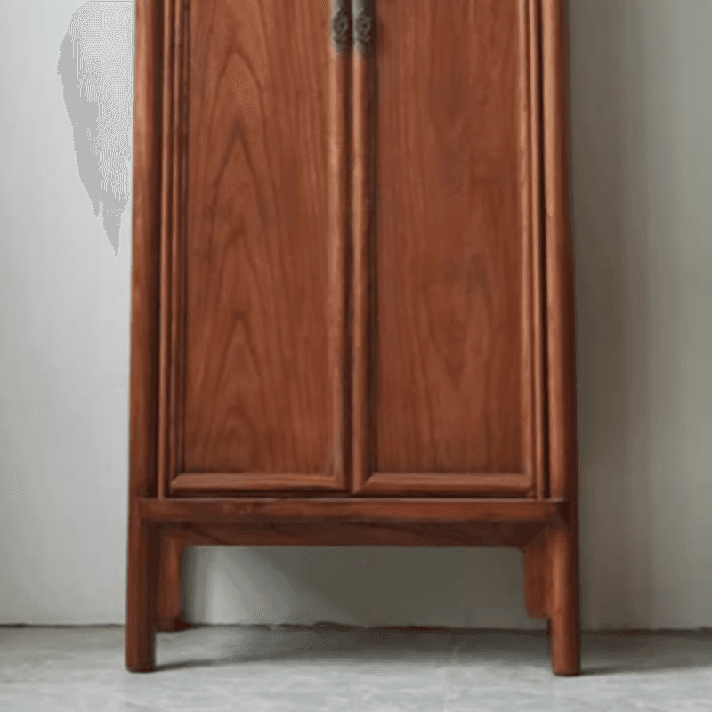 Classic Elm Wood Unattached Utility Cabinet for Drawing Room thumbnail 5