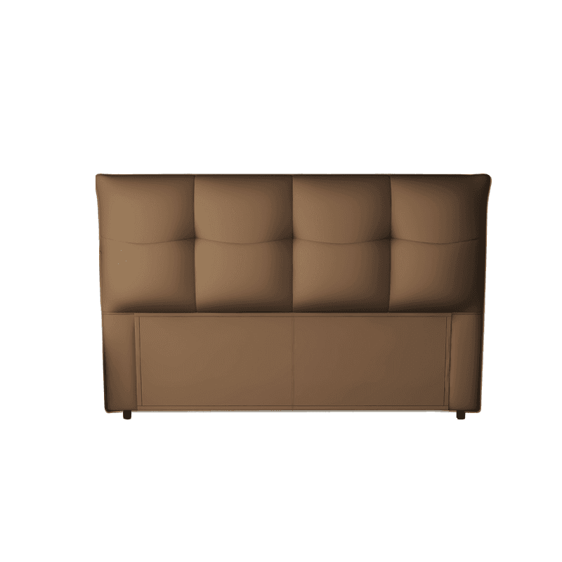 Elegant Pine Wood Full Bed with Tufted Panel Headboard, Rectangle Shape, Sponge Fill, and Standard Height Legs Included thumbnail 4