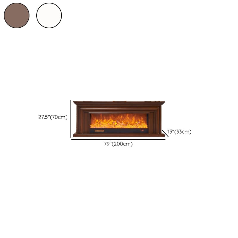 Sitting Room Use Rectangular TV Stand with Light, TV Stand Fireplace thumbnail 11