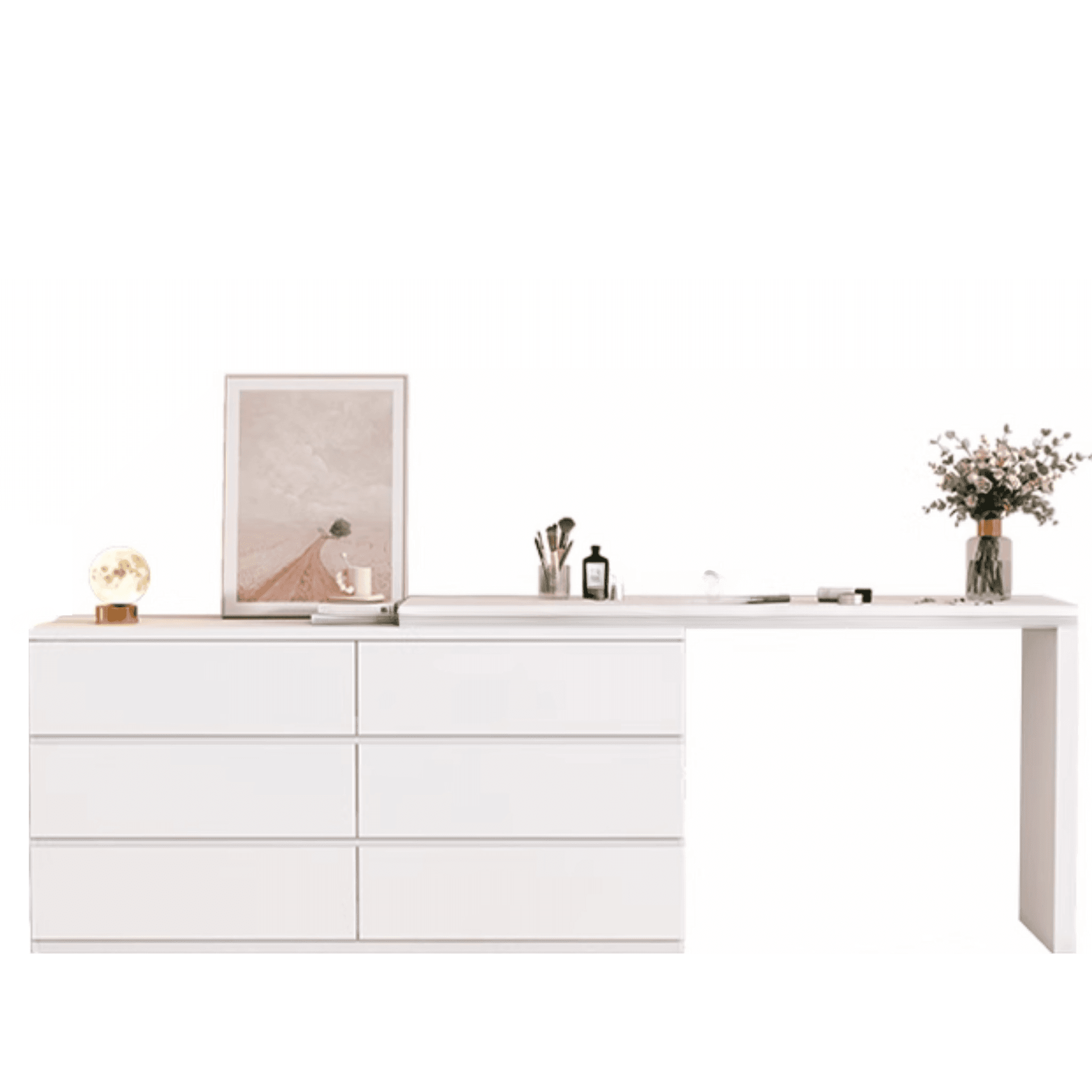 4 Tiers/3 Tiers/5 Tiers Cube Console Dresser/Lingerie Chest for Entry in a Scandinavian Style thumbnail 6