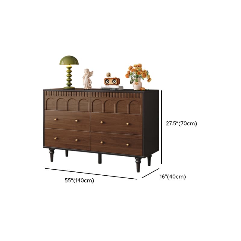 Trendy Composite Wood Double Dresser/Lingerie Chest/Bachelor Chest with 6/8/9 Drawers in Horizontal/Vertical Orientation thumbnail 13