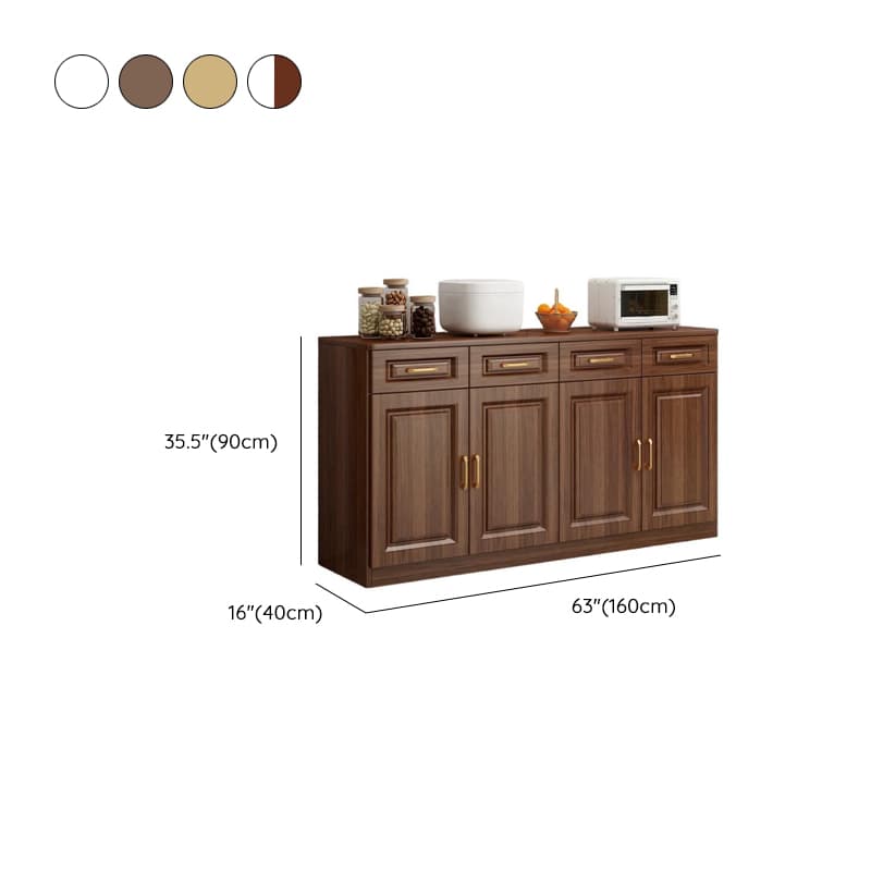 Modish Sideboard Composite Wood Standard/Narrow Kitchen Cupboards with 5 Drawers/4 Drawers/3 Drawers, 2 Shelves and 5 Doors/4 Doors/3 Doors thumbnail 13