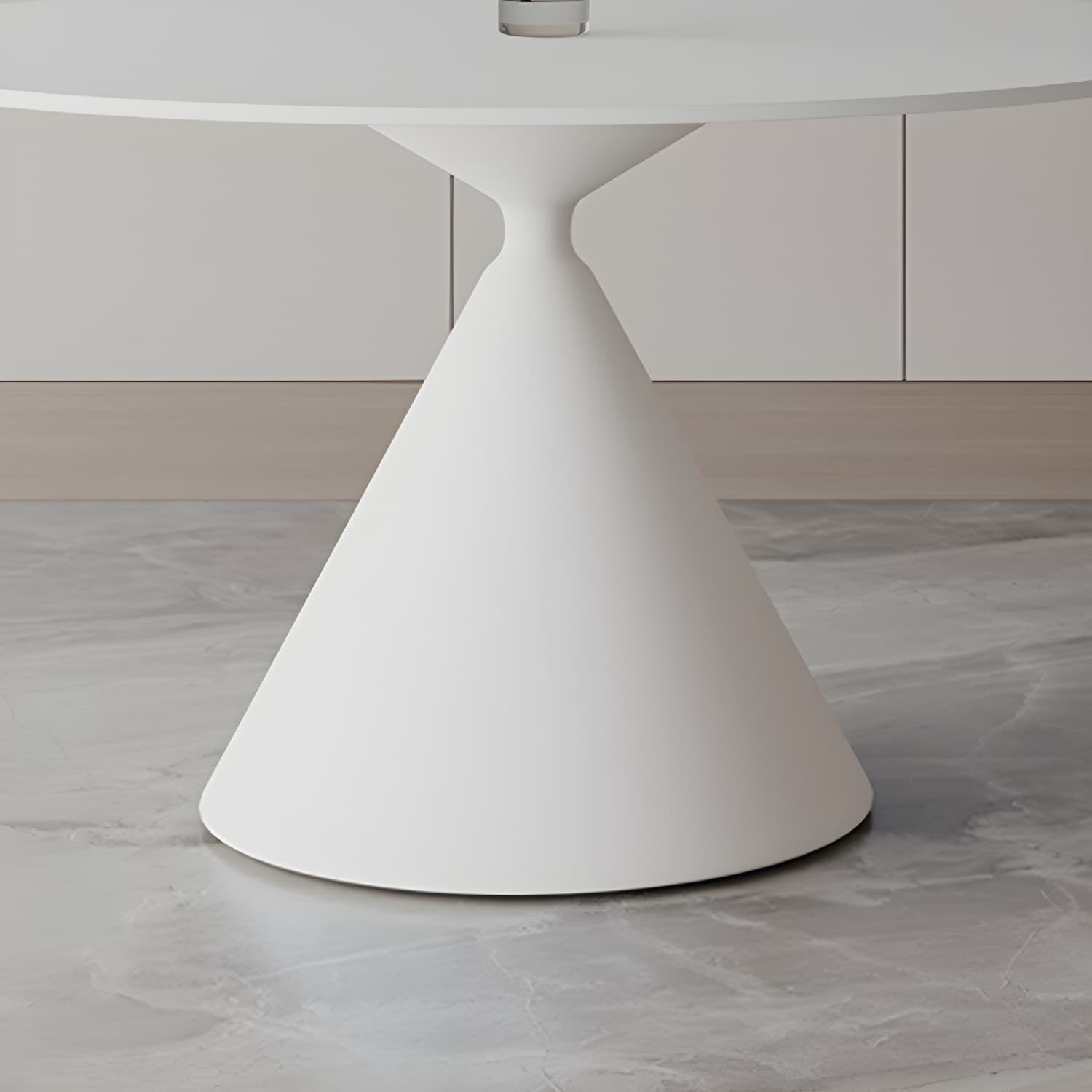 Sintered Stone Home Dining Table Modern Round Dining Room Table thumbnail 7