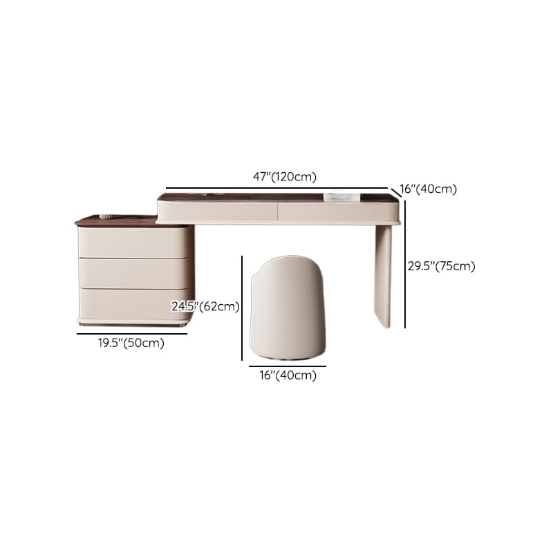 Sleeping Room Scalable Vanity Set/Makeup Vanity with Push-Pull thumbnail 10