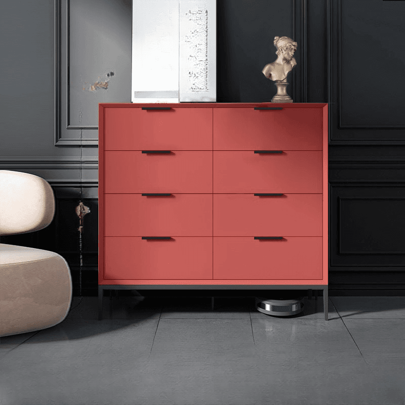 Modern Solid+Engineered Wood 5 Tiers/3 Tiers/4 Tiers Double Dresser/Semainier/Bachelor Chest thumbnail 23