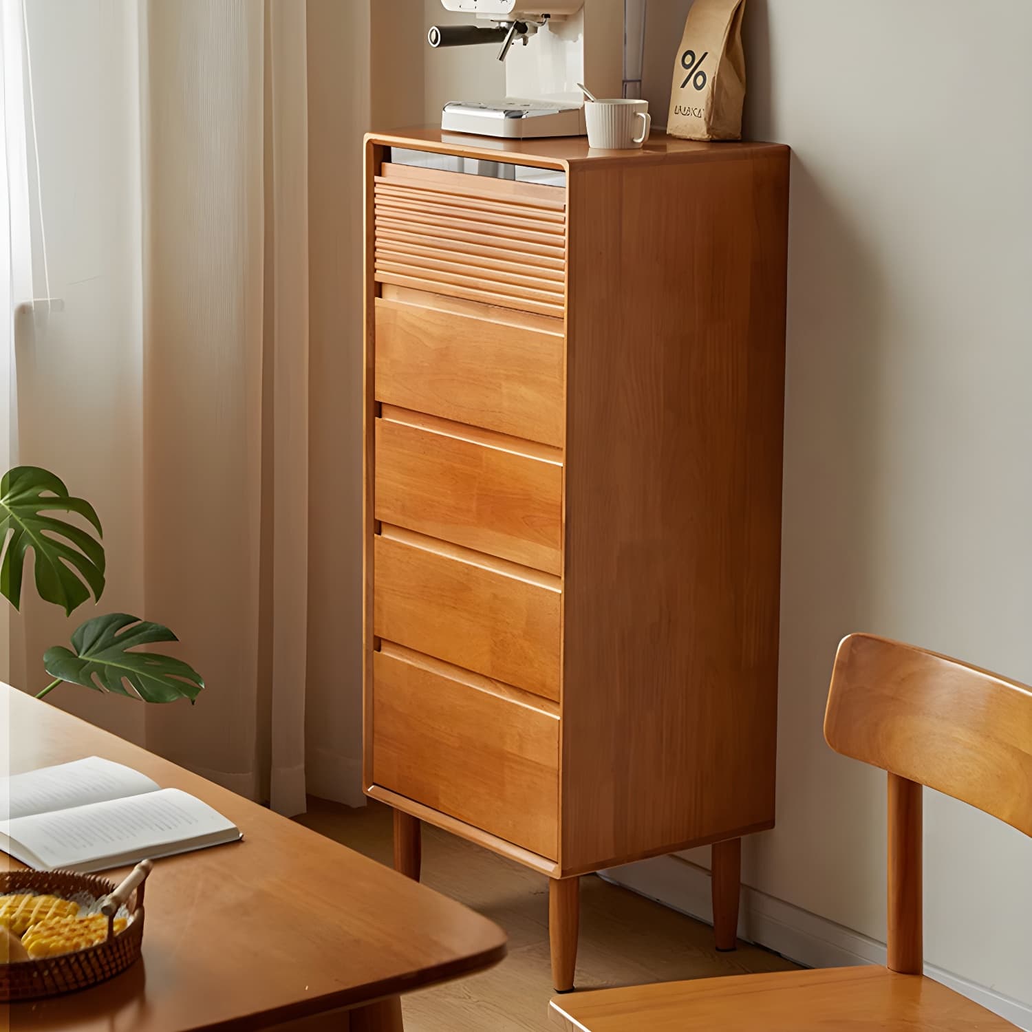 Cabinetry Concept Modern Wood Dresser with Drawers in Narrow Width thumbnail 14