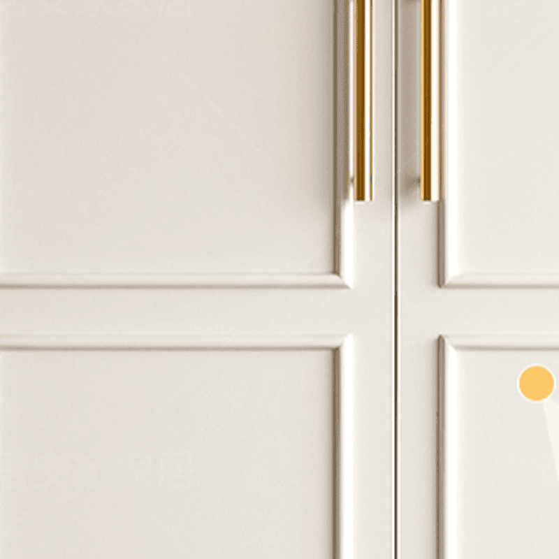 Modern Manufactured Wood Standalone Almirah with Soft Close Drawer, Soft Close Door, Interior Shelves, and Hanging Rod thumbnail 6
