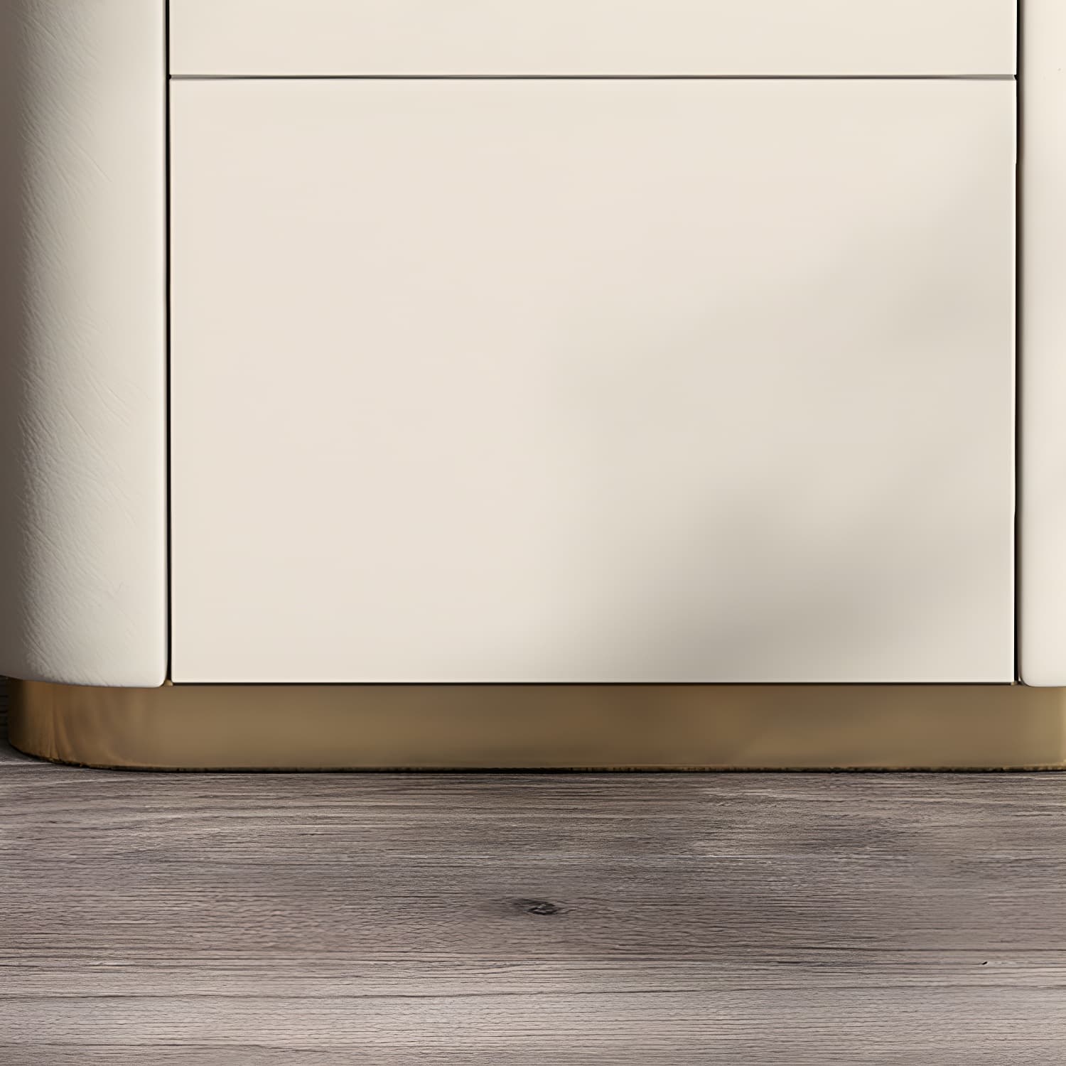 Contemporary Stone Top 1-Drawer, 1 Shelf Nightstand 21.65" Tall Nightstand thumbnail 12