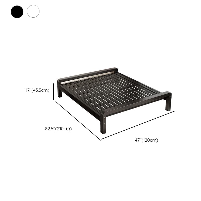 Solid Color Platform Bed with Steel Frame for Living Room thumbnail 12