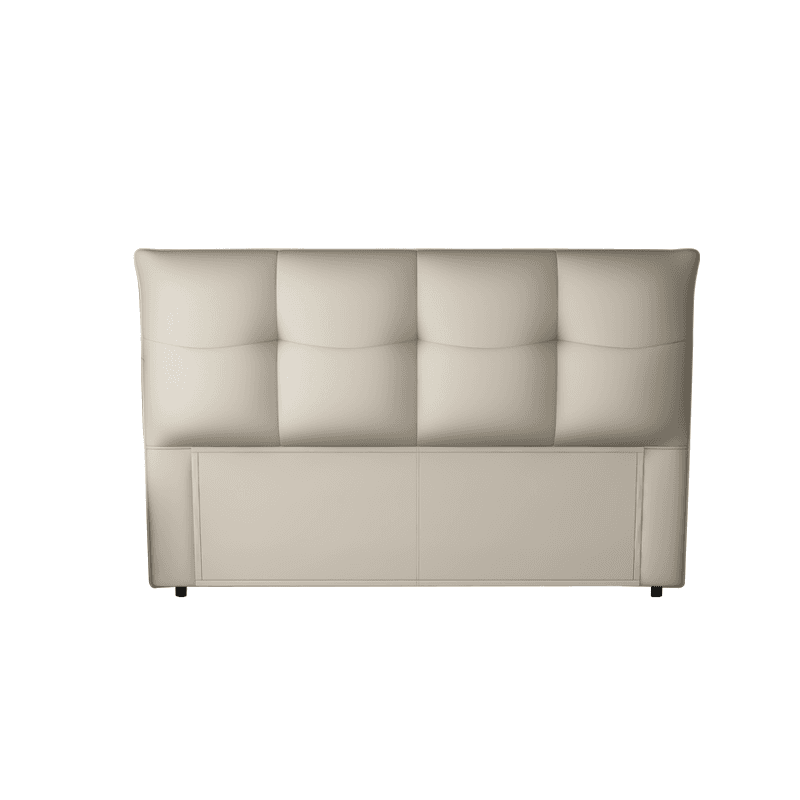 Elegant Pine Wood Full Bed with Tufted Panel Headboard, Rectangle Shape, Sponge Fill, and Standard Height Legs Included thumbnail 5