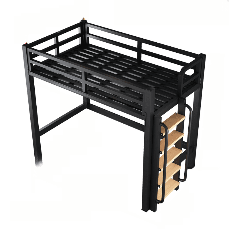 Art Deco High Bed Frame/Bunk Bed with Stair thumbnail 3