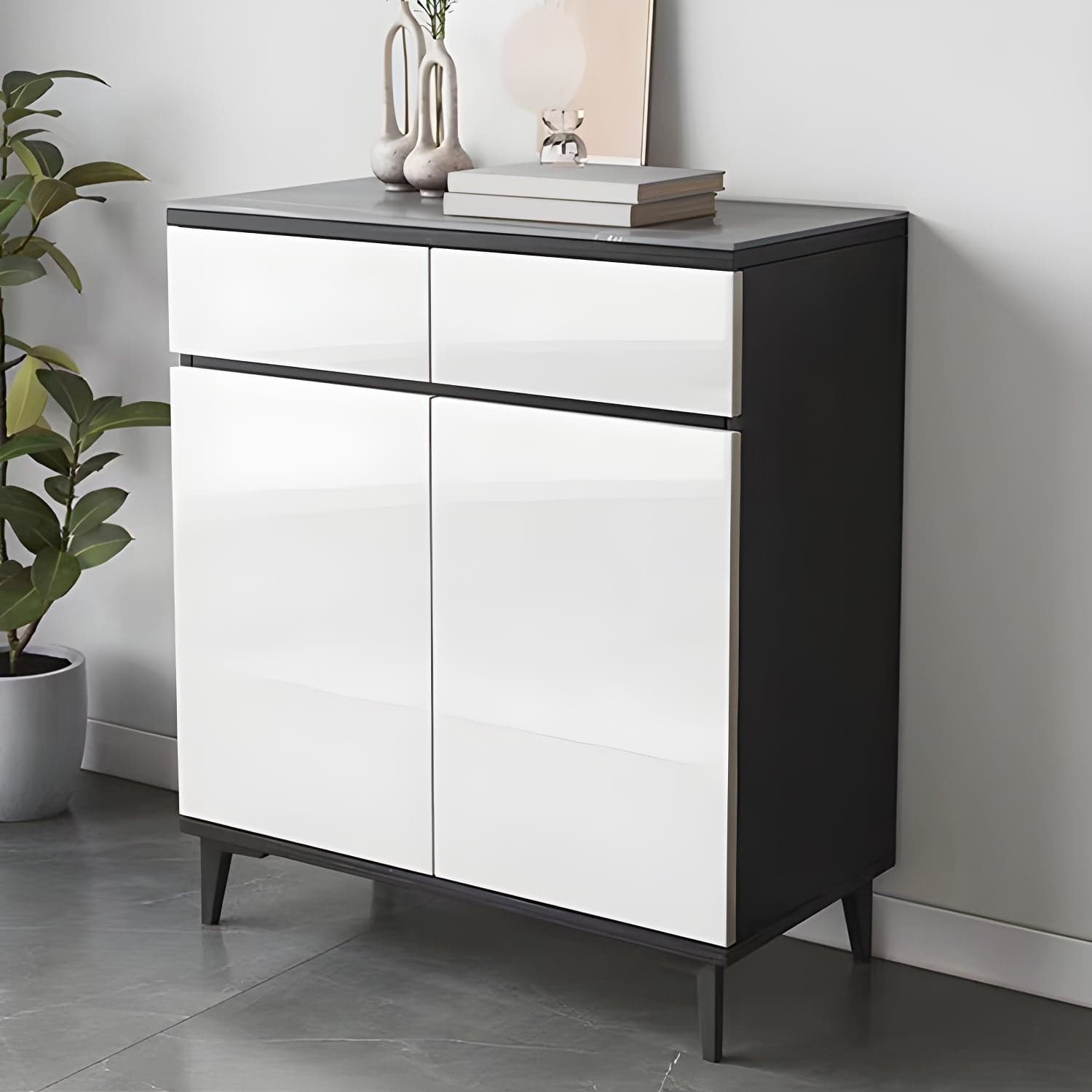 Contemporary Sideboard Cabinet with Drawer and Door for Living Room thumbnail 2