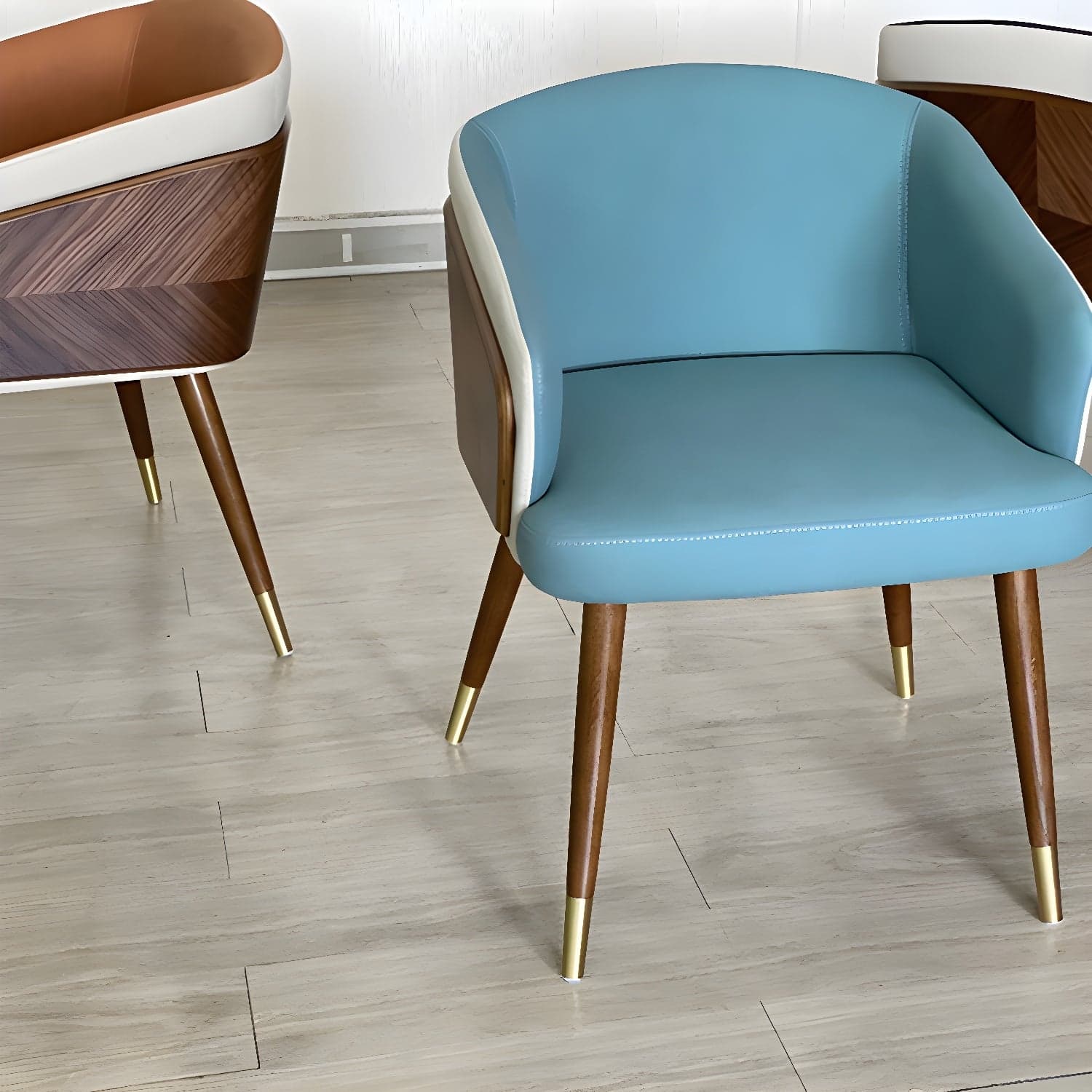 Contemporary Style Wooden Dining Chair Parsons Dining Arm Single Chair thumbnail 8