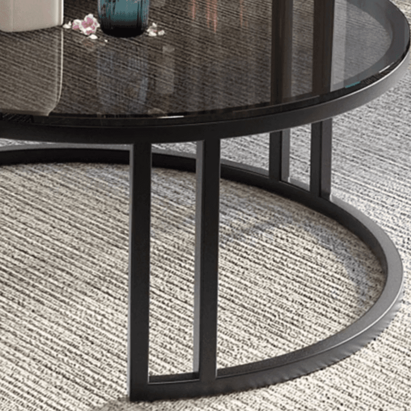 Nested Orbicular Framework Accent Table for Foyer Use thumbnail 10