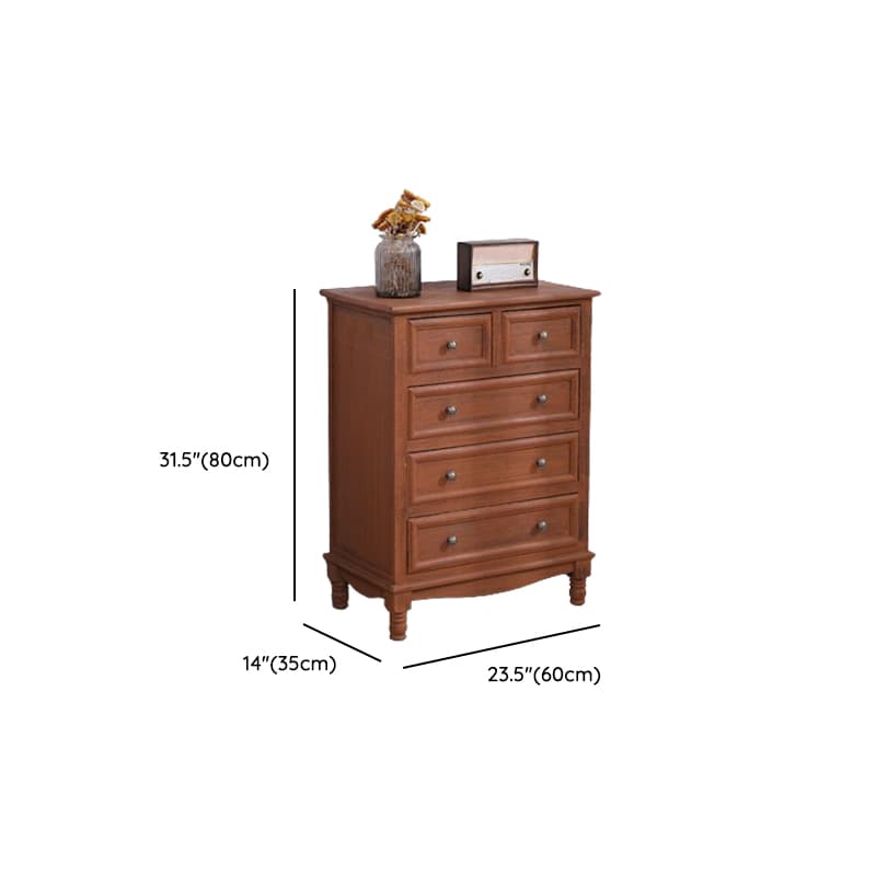 Traditional Wood Server in Espresso with 3 Drawers/4 Drawers/6 Drawers, Cabinet & One Internal Shelf/2 Shelves Included/Not Included thumbnail 15