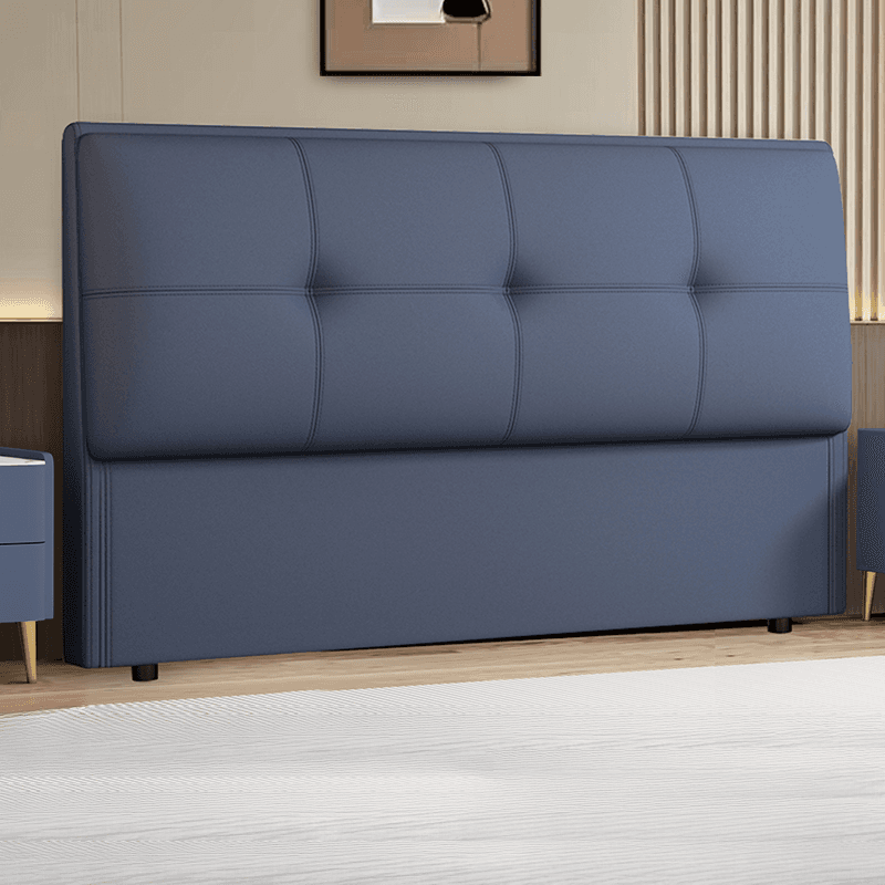Simplistic Style Panel Headboard with No Distressing, Piled Tufted Rectangular Shape for Queen/Twin/Full Bed, Featuring Sponge Upholstery and Standard Height thumbnail 2