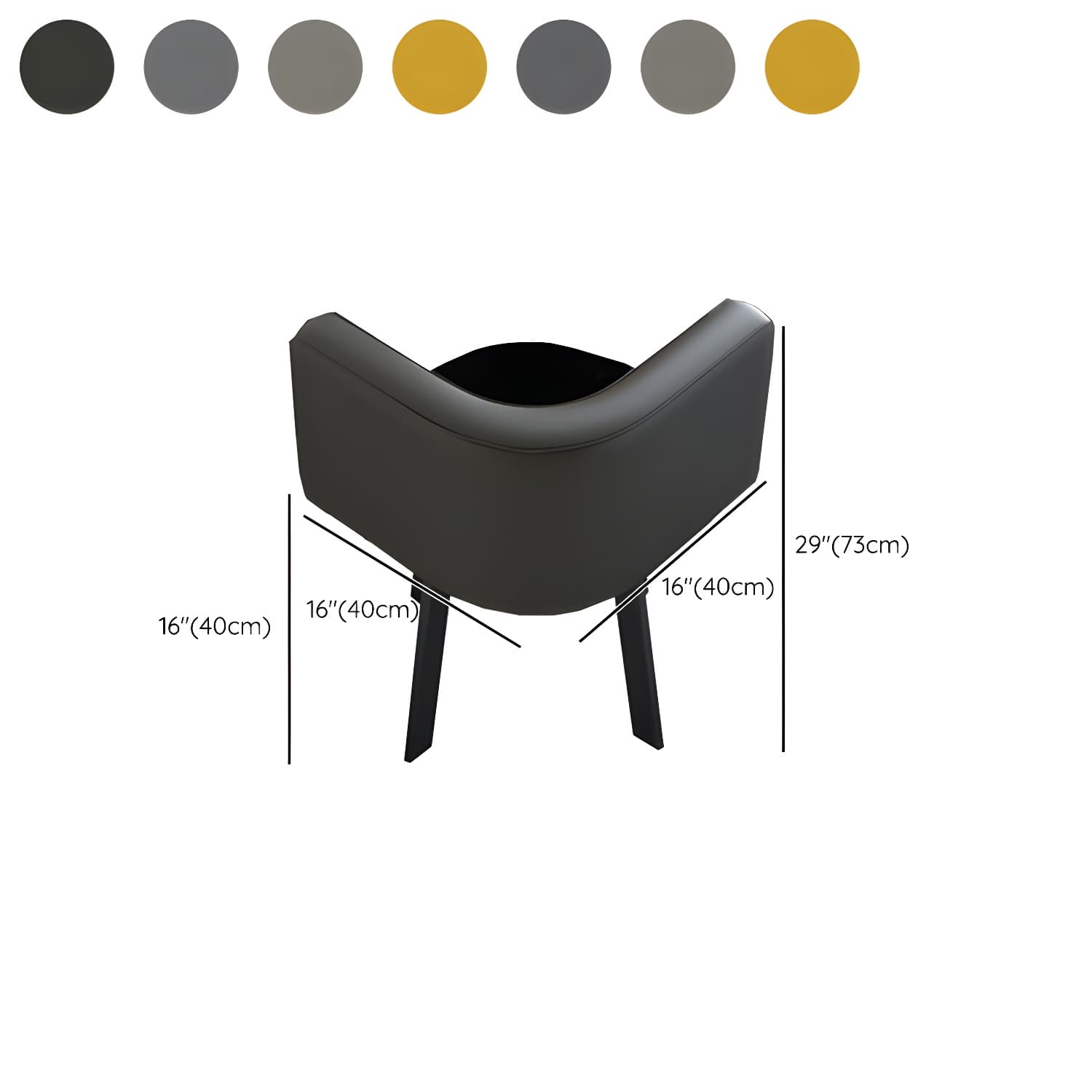Modern Wood Dining Table Set 5 Pieces Dining Set for Home Use thumbnail 34