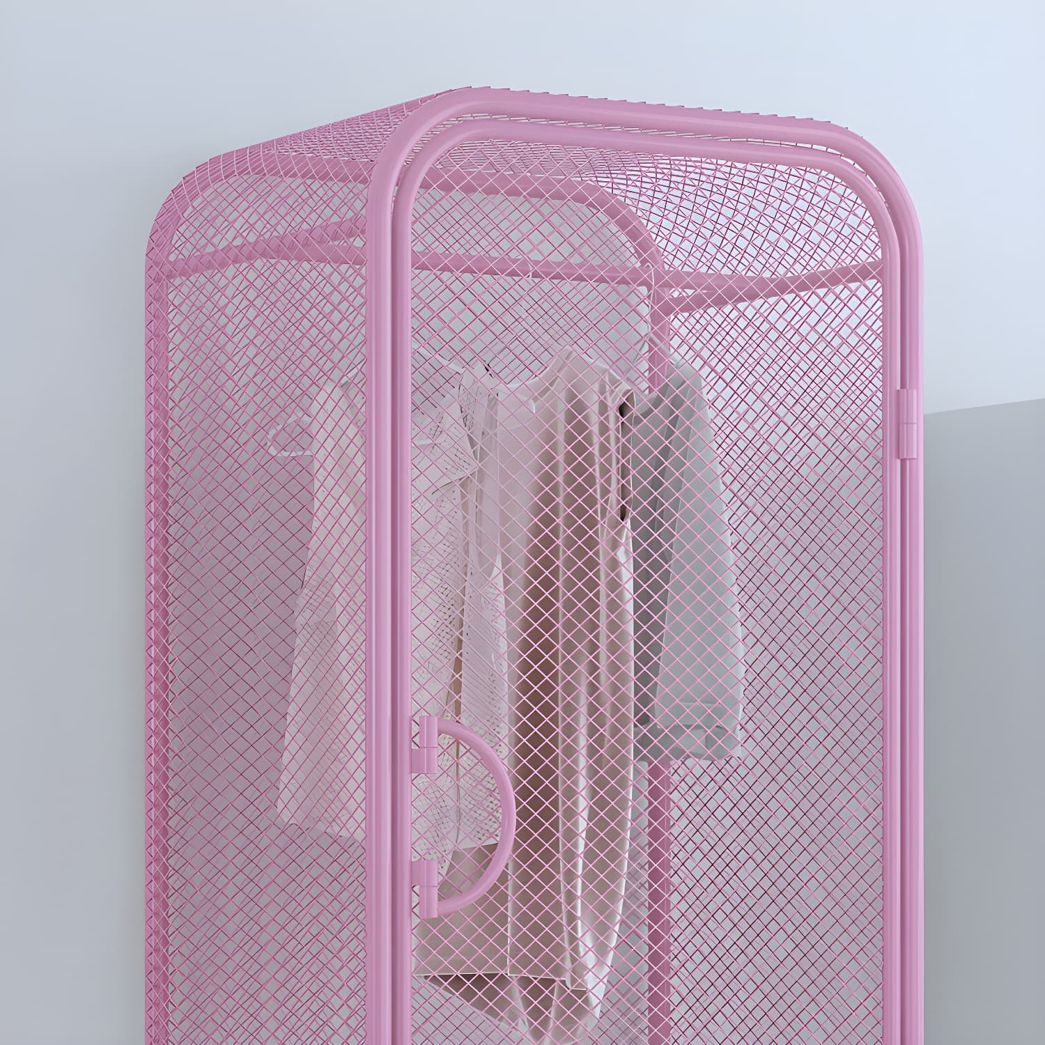 Contemporary Wardrobe Closet Metal Wardrobe Cabinet for Bedroom thumbnail 18