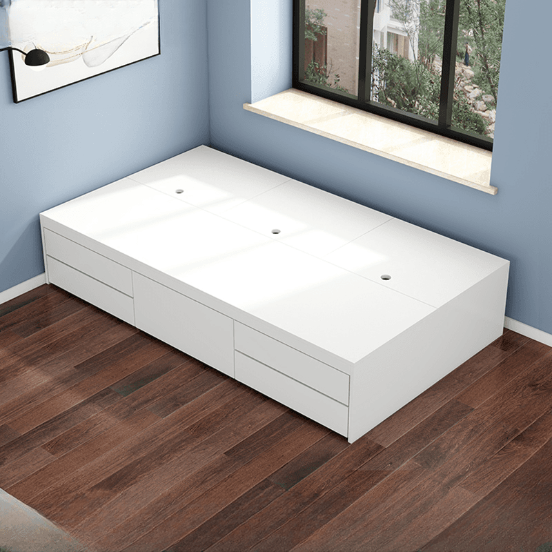Trendy Oak Wood Tatami Bed Perfect for Living Room Use thumbnail 4