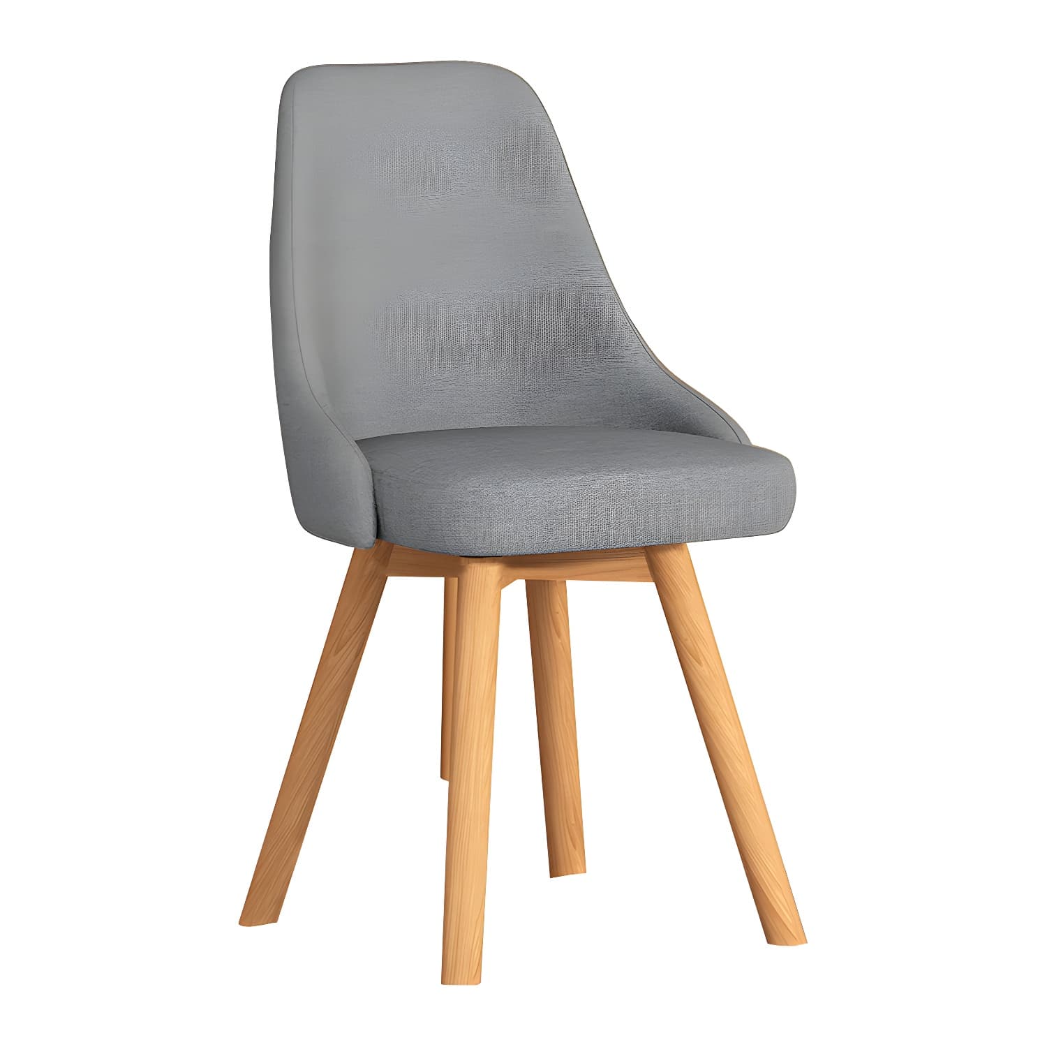 Solid Wood Dining Chair Modern Style Swivel Side Chair for Dining Room thumbnail 5