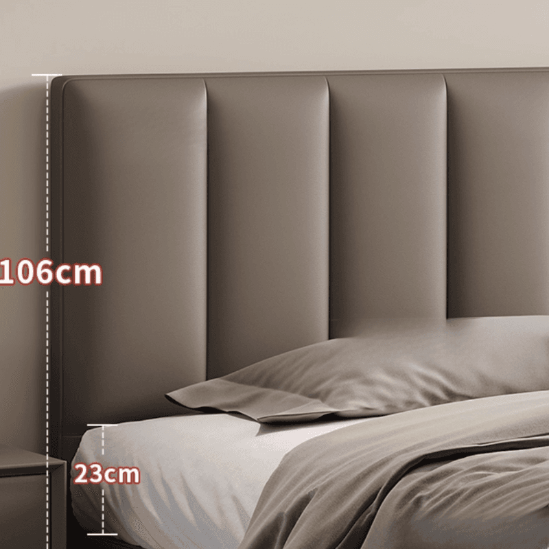Grey Solid Color Storage Included/Panel Bed for Bedroom thumbnail 5