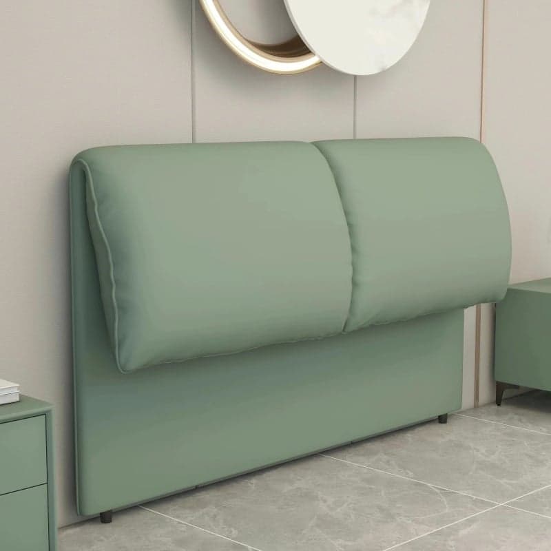 Art Deco Style Panel Headboard in Pine Wood with No Distressing, Rectangle Shape for Full/Queen/Twin XL Bed, Cotton Upholstery, Standard Height thumbnail 6