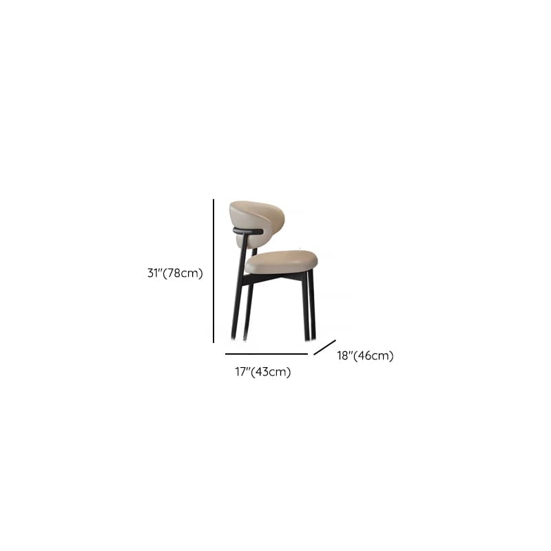 Dining Table Set with Rectangular Slate Stone Top and Two-sided Pedestal, Padded Chair with Back, 5-piece in White thumbnail 12