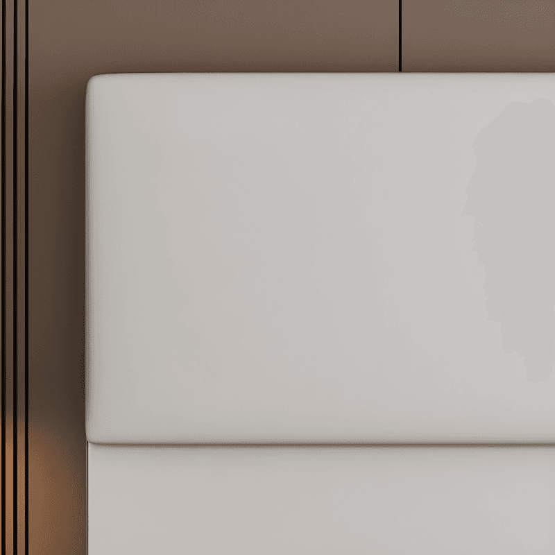 Modish King(76"W x 80"L)/Queen(60"W x 80"L)/Full(54"W x 75"L) Rectangular Panel in Sponge with Timber Frame and With Legs, Standard（36-55“） H thumbnail 12