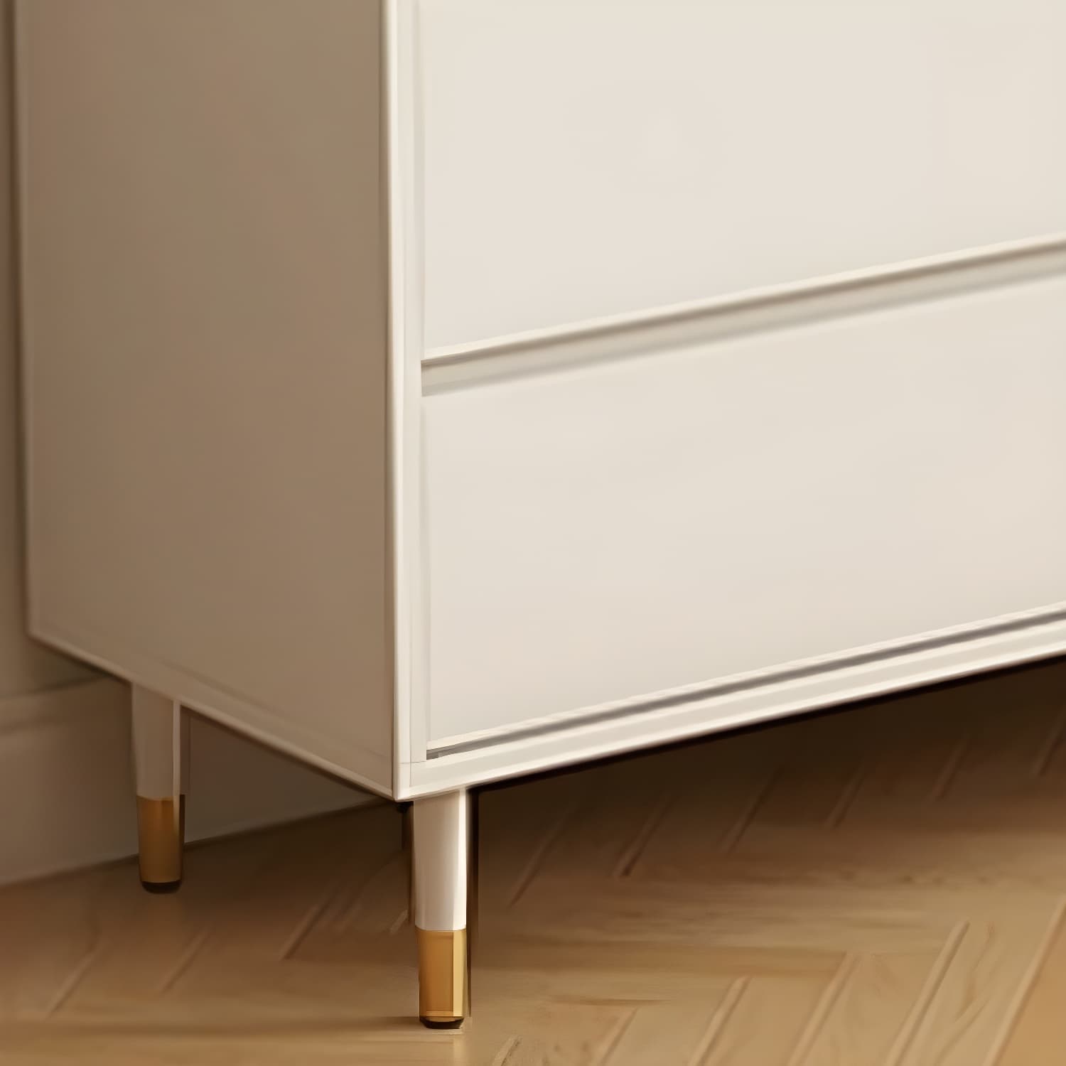 Stylish Wood Double Dresser with Soft Close Drawers - Organize Your Bedroom in Style - image 8