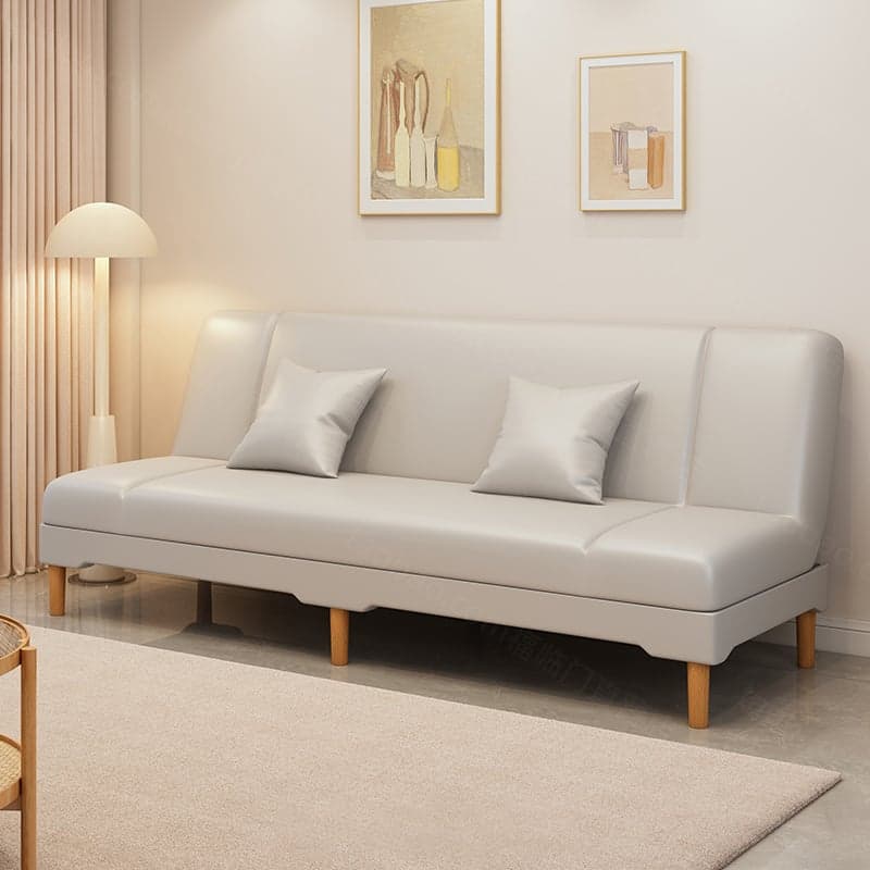 Modern Simple Style Dove Grey/Blue/Green Fold Away Convertible Sofa Living Spaces thumbnail 11