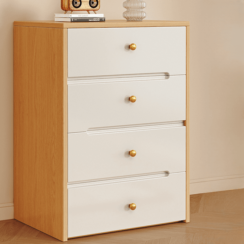 Simplistic Raw Wood Double Dresser/Bachelor Chest with 6/8/5 Drawers in Horizontal/Vertical Orientation thumbnail 8