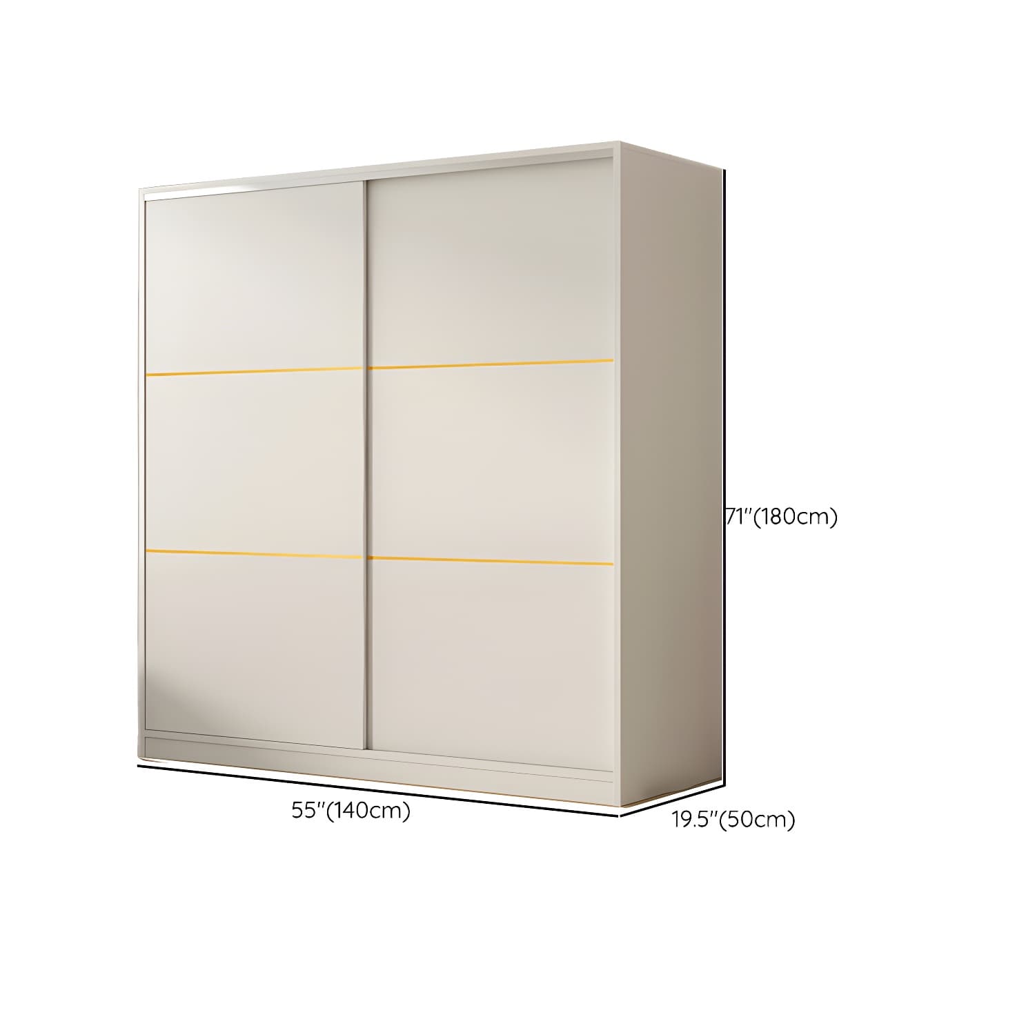 Spacious White Wardrobe Armoire with Shelves and Clothing Rod - Your Perfect Closet Solution thumbnail 12