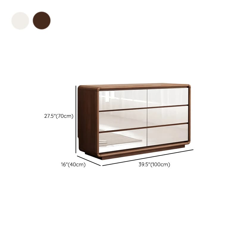 Modish Raw Wood Square Double Dresser/Bachelor Chest/Wardrobe Chest with 6 Drawers/7 Drawers/5 Drawers in Horizontal/Vertical Orientation thumbnail 14