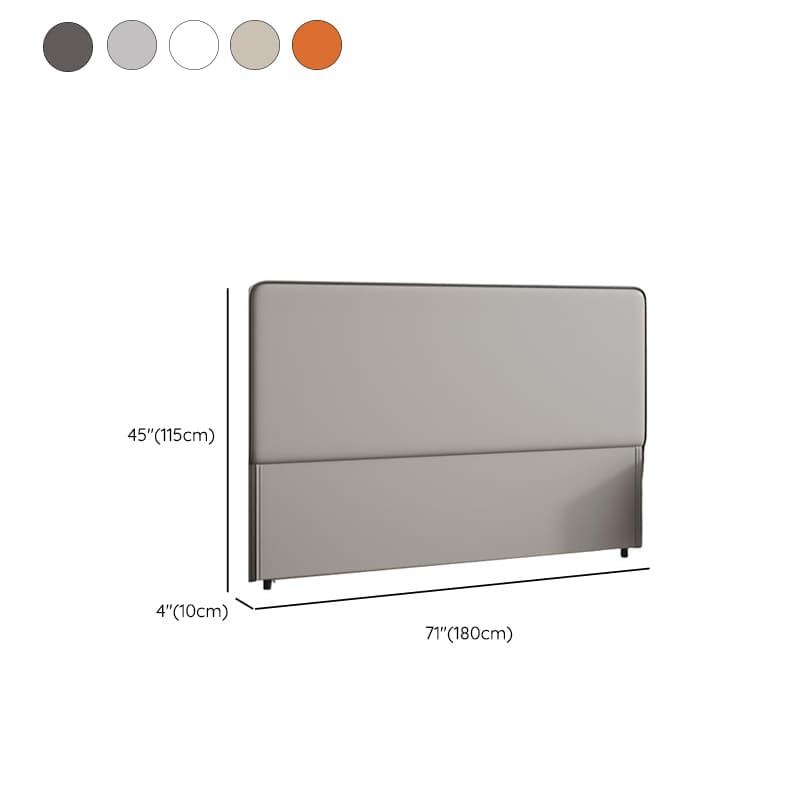Modish Style Panel Headboard with No Distressing in Timber, Rectangle Shape for King/Queen/Full Bed, Featuring Sponge Upholstery Fill and Standard Height thumbnail 12