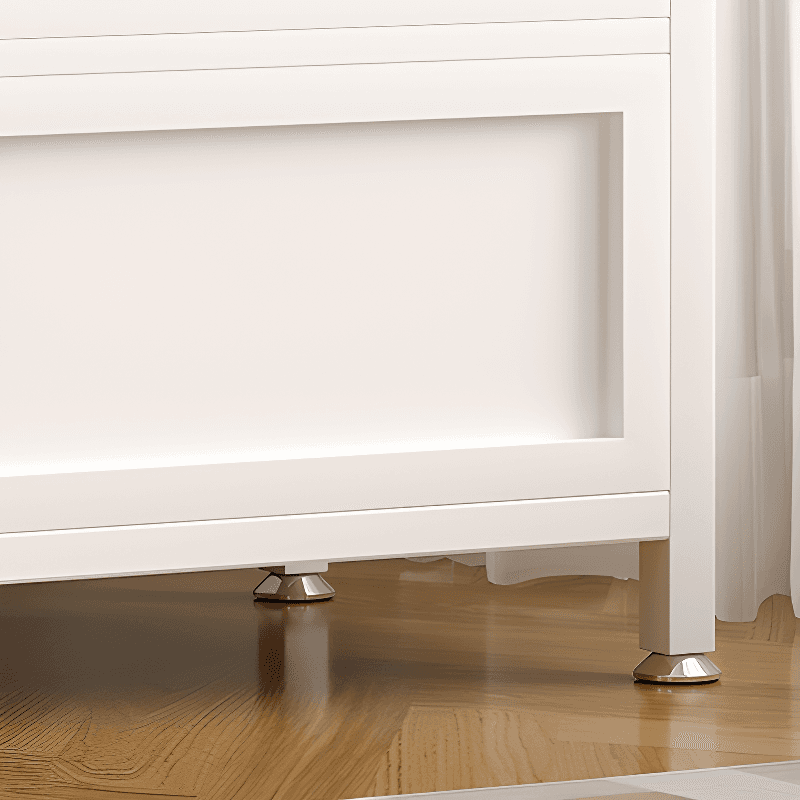 Casual Iron Desk Combo Dresser with Multiple Cabinets and Interior Shelves Options thumbnail 8