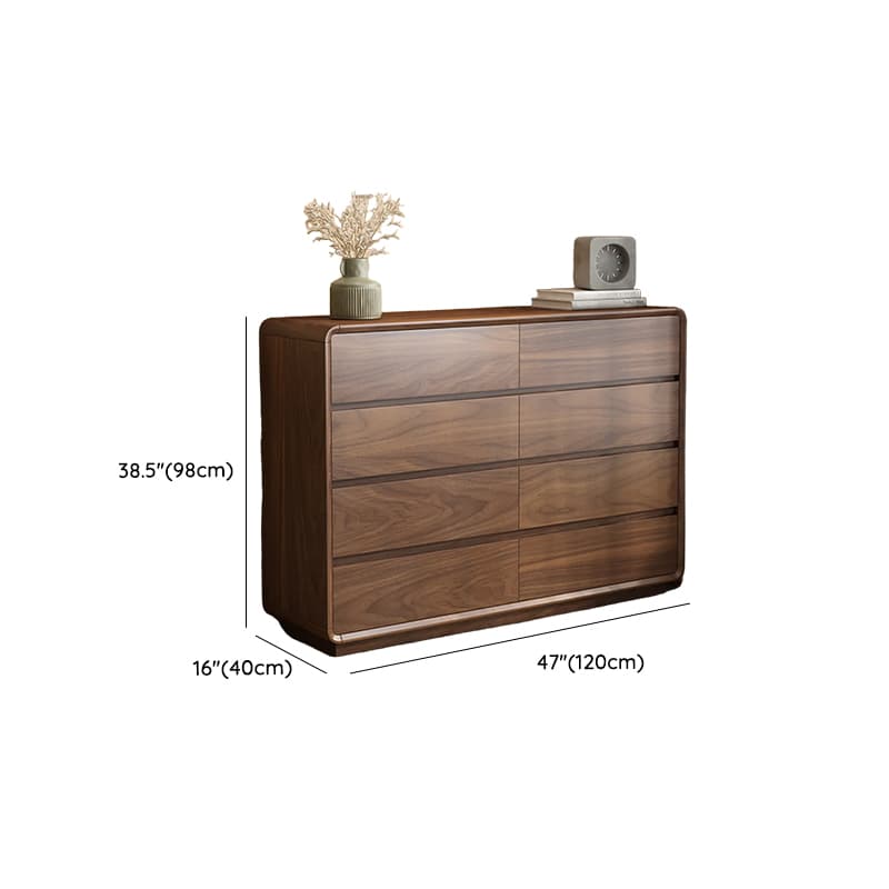Cocoa Casual Rubberwood Double Dresser/Lingerie Chest with 6/9/5 Drawers Horizontal/Vertical thumbnail 25