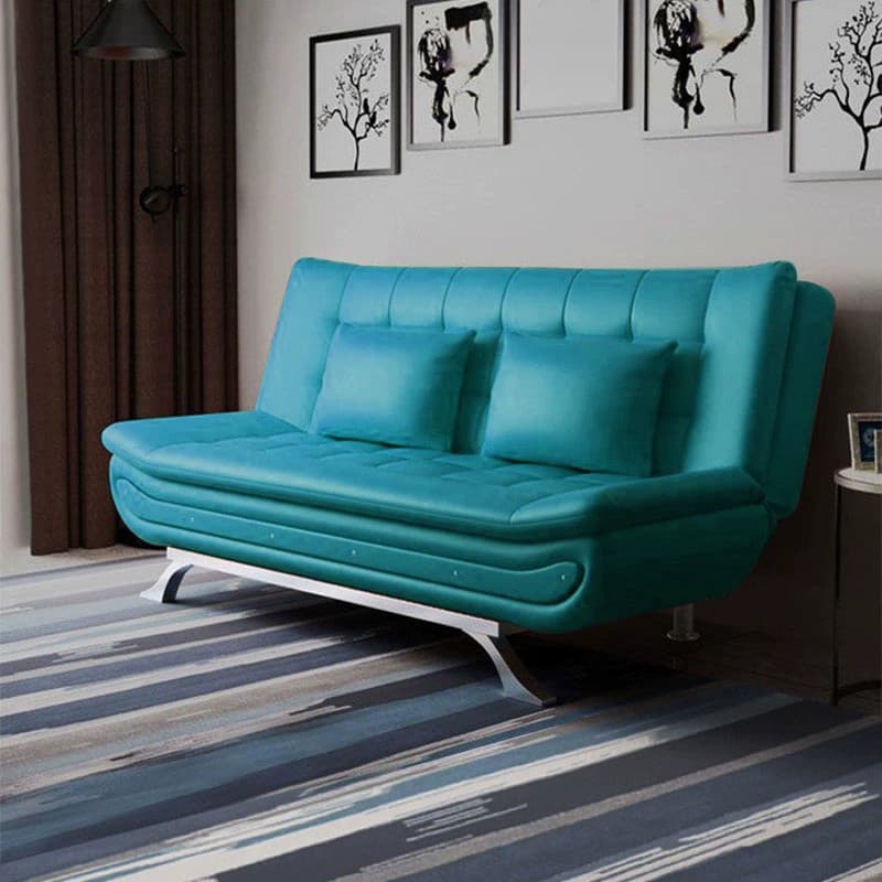 75'' Modern Armless Solid Color Sofa, Foam Filled Upholstery - Partial Assembly thumbnail 1