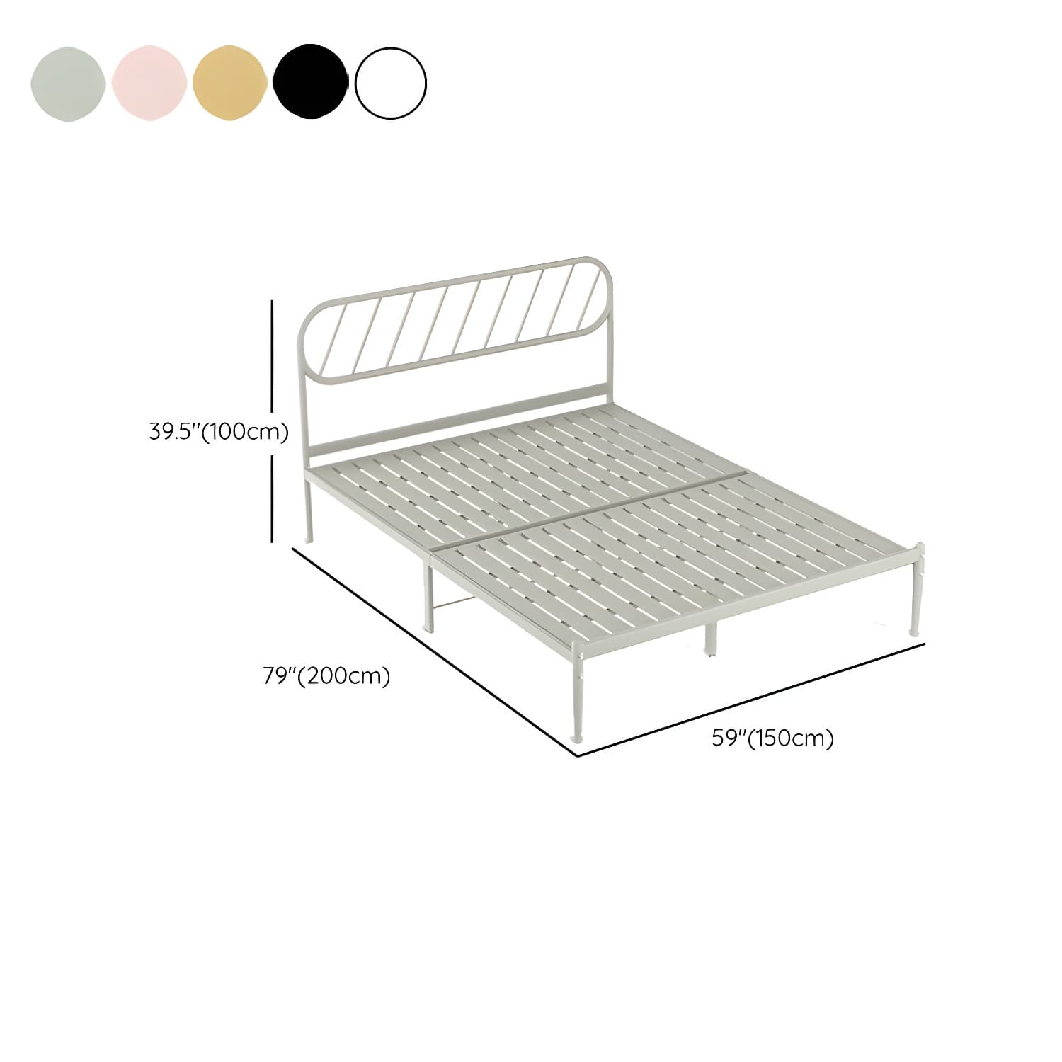 Modern Simple Style Open-Frame Panel with Metal Frame and Leg thumbnail 18