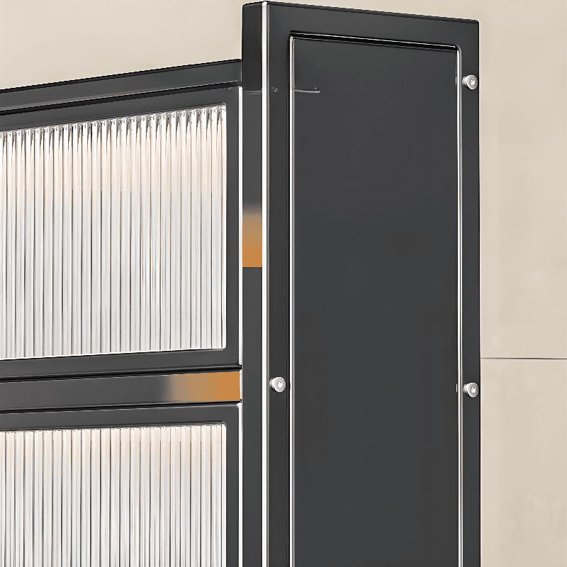 Modern Alloy Kitchen Storage, Alterable Shelf & Functional Storage Cabinet, 4 Doors/3 Doors/5 Doors, Standard thumbnail 6