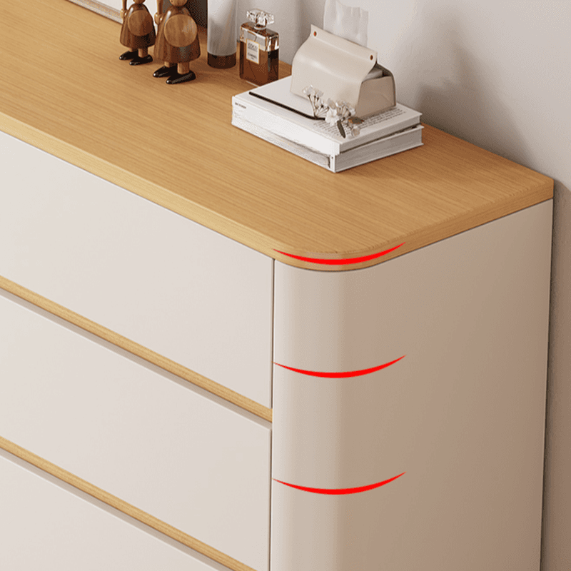 Casual Composite Wood Console Dresser/Bachelor Chest with 8/6/4 Drawers in Horizontal/Vertical Orientation thumbnail 8