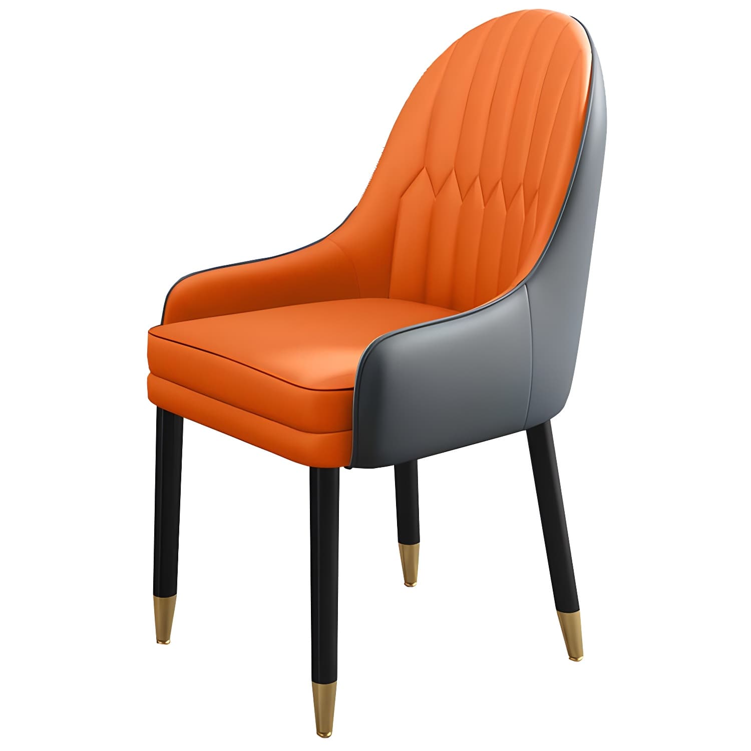 Leather Contemporary Home Side Chair Parsons Chair of 21'' Wide Chairs thumbnail 13