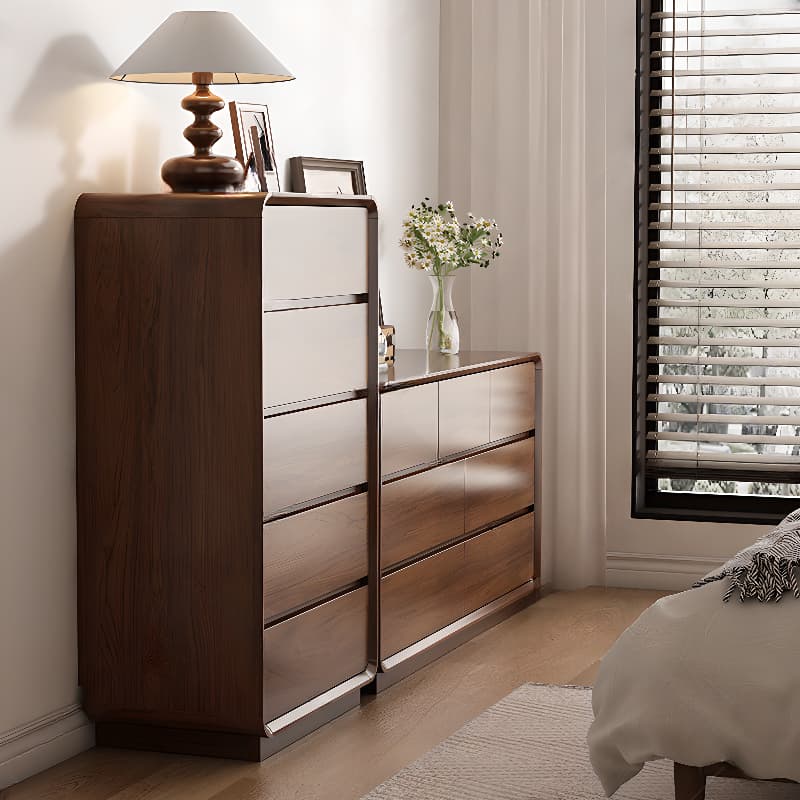 Classic Rectangle Independent Decorative Cabinet with Lumber Countertop and Auburn Soft Close Drawer thumbnail 3