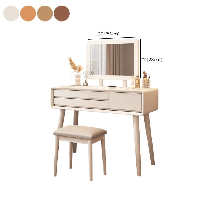 With Desk Antique No floating Push-Pull Makeup Vanity thumbnail 18