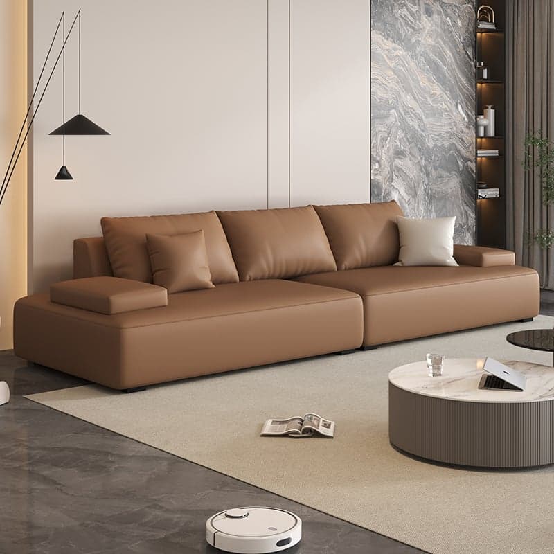 Tear Resistant Standard Sofa in Light Gray/Emerald Green/Ivory with 5 Pillows thumbnail 1