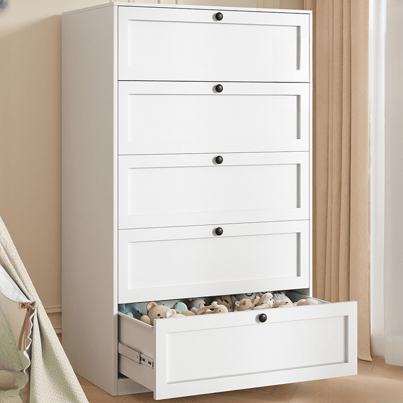 Minimalist Iron Vertical Bachelor Chest with Multiple Drawer Options - image 5