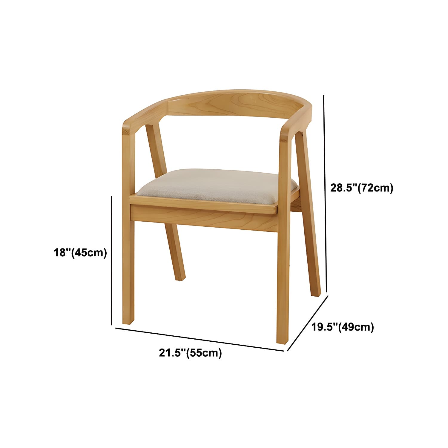 Home Pine Dining Room Set 1/2/5/7 Pieces Modern Dining Room Table Set thumbnail 19