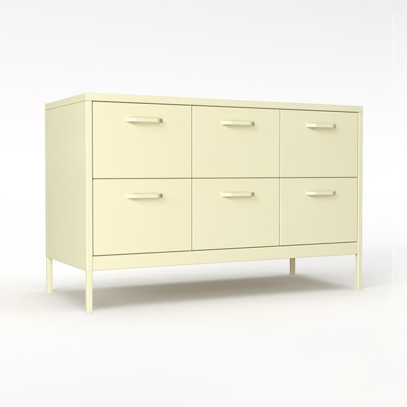 Free Standing Metal Waterproof Accent Chest with 6 Drawers/4 Drawers/9 Drawers Living Room thumbnail 5